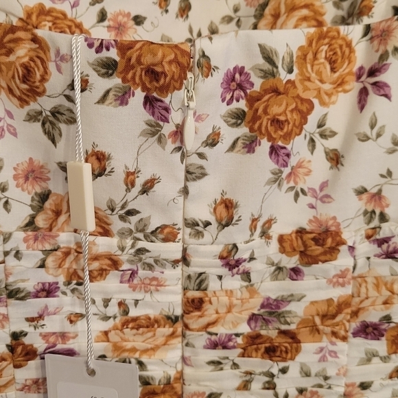 Petersyn Garbo Floral Print Dress Size L NWT - Picture 12 of 14